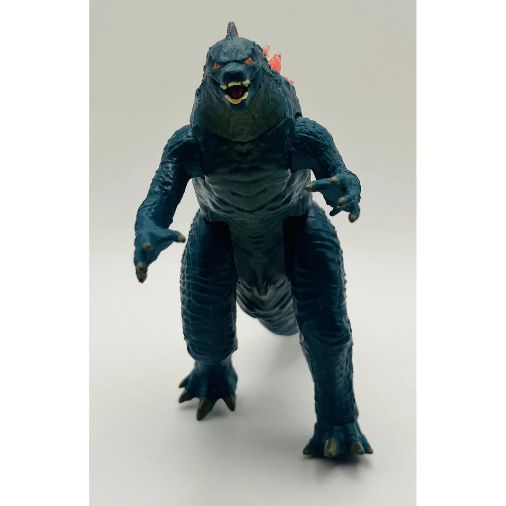 Playmates Godzilla Action Figure Blue with Orange Fins 35200 35795 6 Inch Toy